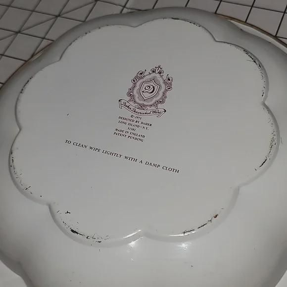 Vintage “Daher Decorated Ware” Round Metal Tin Bowl - Picture 5 of 10